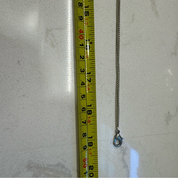 ROBERT LEE MORRIS Womens Two Tone Wire Wrapped Open Circle Pendant Necklace 19” - Picture 7 of 7